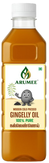 Cold‑Pressed Gingelly (Sesame) Oil bottle