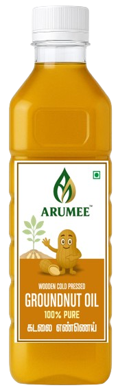 Cold‑Pressed Groundnut Oil bottle